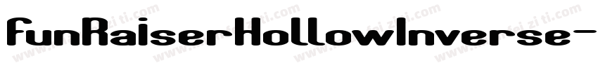 FunRaiserHollowInverse-RM8e字体转换