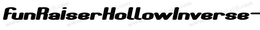 FunRaiserHollowInverse-RM8e字体转换