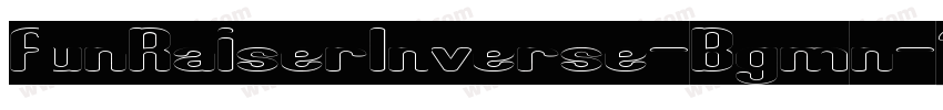 FunRaiserInverse-Bgmn字体转换