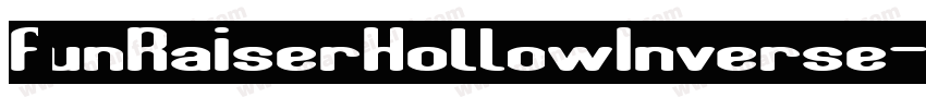 FunRaiserHollowInverse-RM8e字体转换