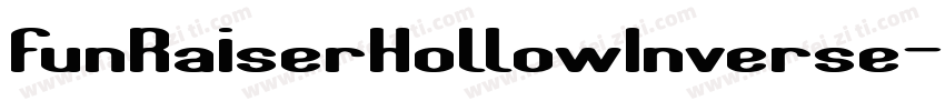 FunRaiserHollowInverse-RM8e字体转换