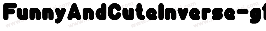 FunnyAndCuteInverse-g1o3字体转换