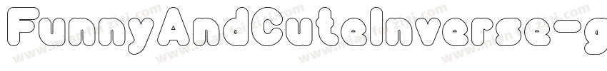 FunnyAndCuteInverse-g1o3字体转换