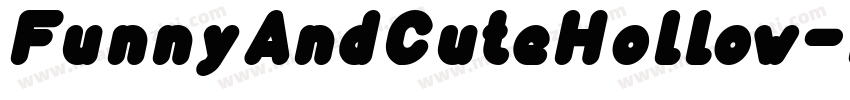 FunnyAndCuteHollow-L1Dy字体转换