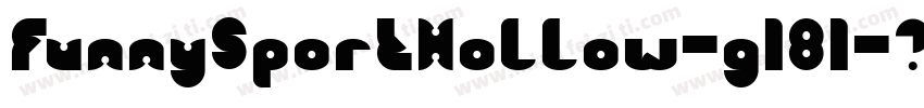 FunnySportHollow-g181字体转换