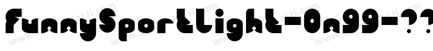 FunnySportLight-0n99字体转换