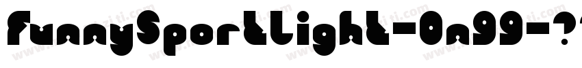 FunnySportLight-0n99字体转换