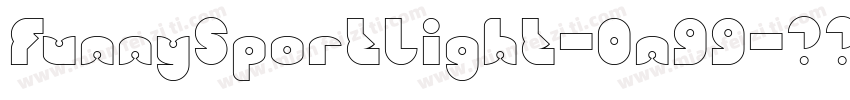 FunnySportLight-0n99字体转换