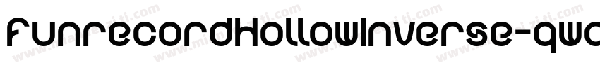 FunrecordHollowInverse-qwd1字体转换