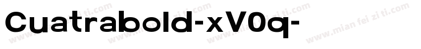 Cuatrabold-xV0q字体转换