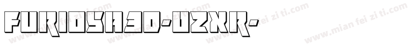 Furiosa3D-0ZXr字体转换
