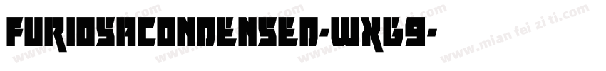 FuriosaCondensed-Wxg9字体转换