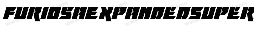 FuriosaExpandedSuperItalic-ZA0l字体转换