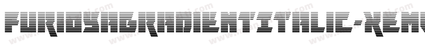 FuriosaGradientItalic-xEmV字体转换
