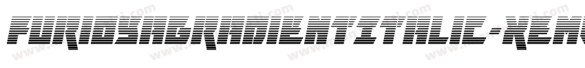 FuriosaGradientItalic-xEmV字体转换