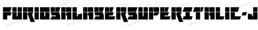 FuriosaLaserSuperItalic-JLYo字体转换