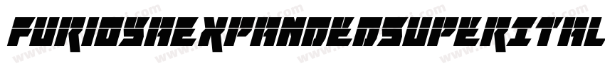 FuriosaExpandedSuperItalic-ZA0l字体转换