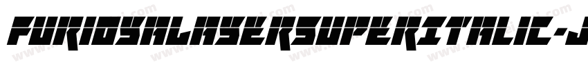FuriosaLaserSuperItalic-JLYo字体转换