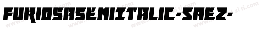 FuriosaSemiItalic-5AeZ字体转换