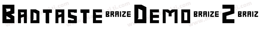 Badtaste-Demo-2字体转换