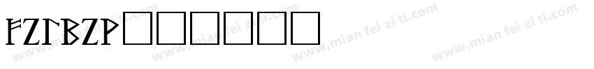 FZLBZW字体转换