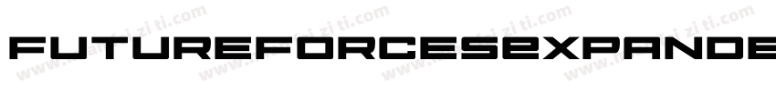 FutureForcesExpanded-eBOl字体转换