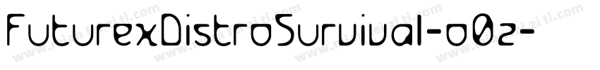 FuturexDistroSurvival-o0z字体转换