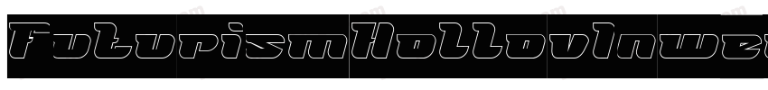 FuturismHollowInverse-Jlom字体转换