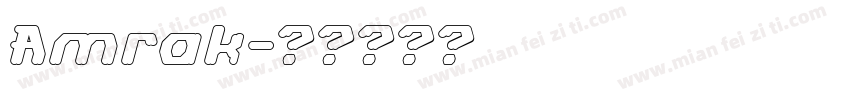 Amrak字体转换