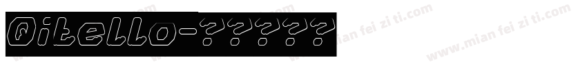 Qitello字体转换