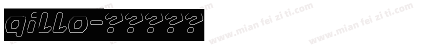 qillo字体转换