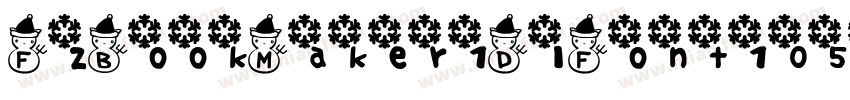 FzBookMaker1DlFont10536871098字体转换