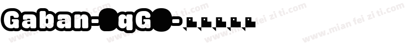 Gaban-9qG0字体转换
