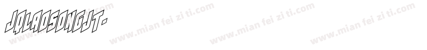 JQLaoSongJT字体转换