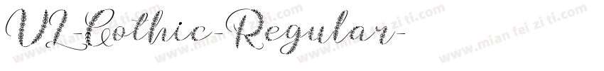 VL-Gothic-Regular字体转换