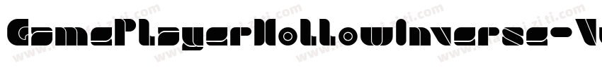 GamePlayerHollowInverse-Vwr0字体转换