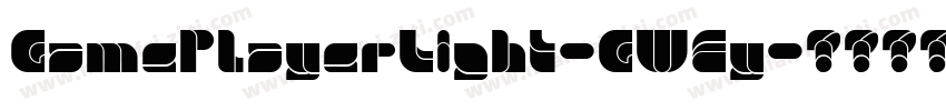 GamePlayerLight-GWEy字体转换