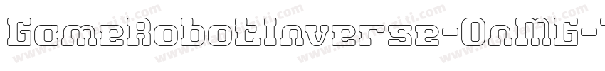 GameRobotInverse-0nMG字体转换