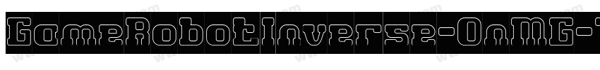 GameRobotInverse-0nMG字体转换