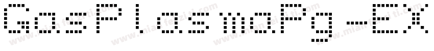 GasPlasmaPg-EXPj字体转换