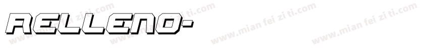 Relleno字体转换