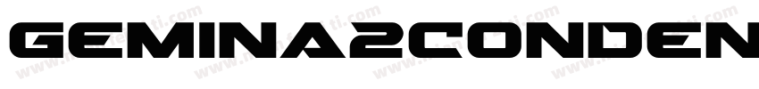 Gemina2Condensed-Ove4字体转换