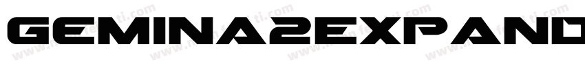 Gemina2Expanded-34JL字体转换