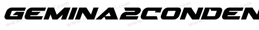Gemina2Condensed-Ove4字体转换