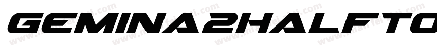 Gemina2Halftone-AVvL字体转换