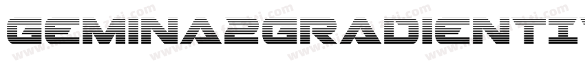 Gemina2GradientItalic-DlmW字体转换
