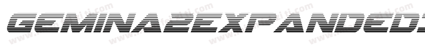 Gemina2ExpandedItalic-xmAK字体转换