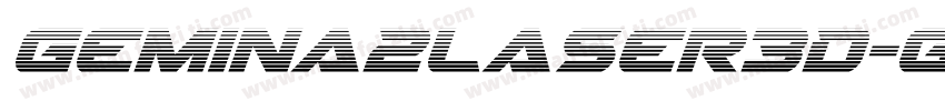 Gemina2Laser3D-GRLq字体转换