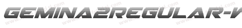 Gemina2Regular-WglE字体转换