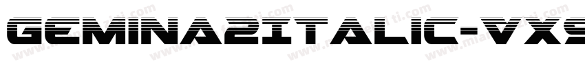 Gemina2Italic-VX9z字体转换